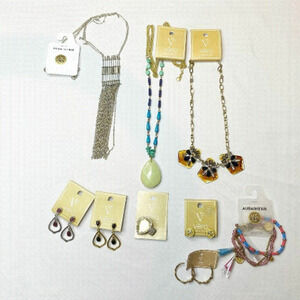 NWT 9 Piece Jewelry Bundle Necklace, Earrings, Bracelet, Ring 🌻